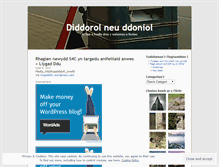 Tablet Screenshot of diddorolneuddoniol.wordpress.com