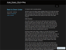 Tablet Screenshot of anakdosencihui.wordpress.com