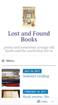 Mobile Screenshot of lostandfoundbooks.wordpress.com
