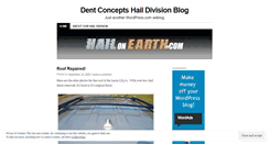 Desktop Screenshot of hailonearth.wordpress.com