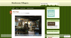Desktop Screenshot of mushroomvillagers.wordpress.com
