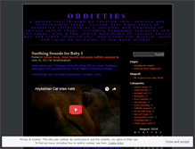 Tablet Screenshot of odditties.wordpress.com