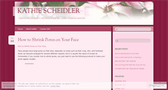 Desktop Screenshot of kathiescheidler.wordpress.com