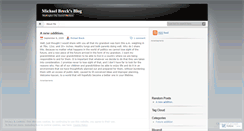 Desktop Screenshot of michaelbreck.wordpress.com