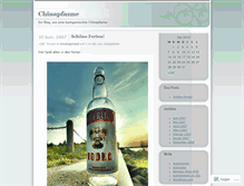 Tablet Screenshot of chinapfanne.wordpress.com