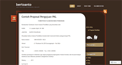 Desktop Screenshot of bertoanto.wordpress.com