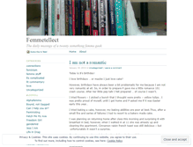 Tablet Screenshot of femmetellect.wordpress.com