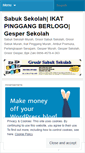 Mobile Screenshot of grosirsabuksekolah.wordpress.com