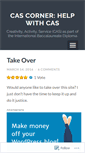 Mobile Screenshot of cascorner.wordpress.com