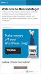 Mobile Screenshot of buenavintage.wordpress.com