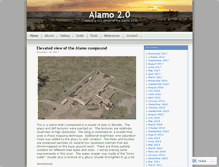 Tablet Screenshot of alamomodel.wordpress.com