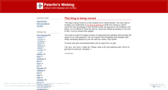 Desktop Screenshot of peterlin.wordpress.com