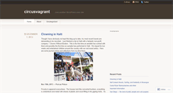 Desktop Screenshot of circusvagrant.wordpress.com