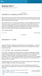 Mobile Screenshot of granolachic.wordpress.com