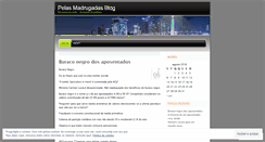 Desktop Screenshot of pelasmadrugadas.wordpress.com