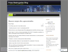 Tablet Screenshot of pelasmadrugadas.wordpress.com