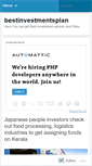 Mobile Screenshot of bestinvestmentsplan.wordpress.com