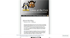 Desktop Screenshot of linuxatuva.wordpress.com