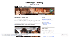 Desktop Screenshot of enzoology.wordpress.com