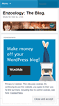 Mobile Screenshot of enzoology.wordpress.com