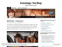 Tablet Screenshot of enzoology.wordpress.com