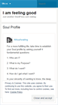 Mobile Screenshot of iamfeelinggood.wordpress.com