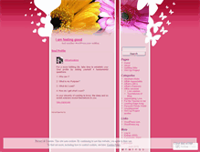 Tablet Screenshot of iamfeelinggood.wordpress.com