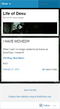 Mobile Screenshot of desuchan.wordpress.com