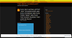 Desktop Screenshot of irateiconoclast.wordpress.com