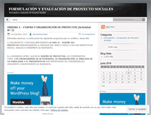 Tablet Screenshot of eproyectosociales.wordpress.com