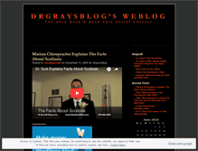 Tablet Screenshot of drgraysblog.wordpress.com