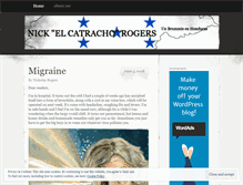 Tablet Screenshot of elcatracho1.wordpress.com