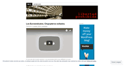 Desktop Screenshot of libertadprohibida.wordpress.com