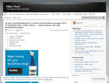 Tablet Screenshot of flaatinord.wordpress.com