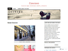 Tablet Screenshot of coscoxo.wordpress.com