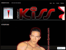 Tablet Screenshot of kissbar.wordpress.com