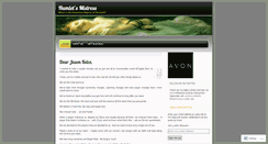 Desktop Screenshot of hamletsmistress.wordpress.com