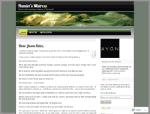 Tablet Screenshot of hamletsmistress.wordpress.com