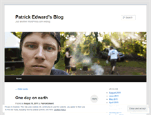 Tablet Screenshot of patrickedward.wordpress.com