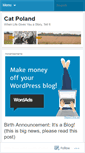 Mobile Screenshot of catpoland.wordpress.com