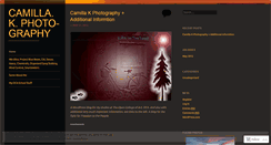 Desktop Screenshot of camillakphotography.wordpress.com