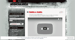 Desktop Screenshot of jasoncarlhuck.wordpress.com
