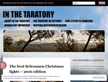 Tablet Screenshot of inthetaratory.wordpress.com
