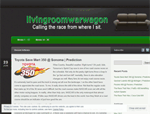 Tablet Screenshot of livingroomwarwagon.wordpress.com
