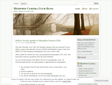 Tablet Screenshot of memphiscameraclub.wordpress.com