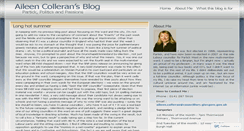 Desktop Screenshot of aileencolleran.wordpress.com