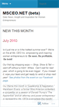 Mobile Screenshot of msceonet.wordpress.com