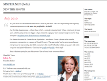 Tablet Screenshot of msceonet.wordpress.com