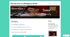 Desktop Screenshot of bridgeportfamily.wordpress.com