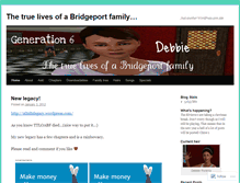 Tablet Screenshot of bridgeportfamily.wordpress.com